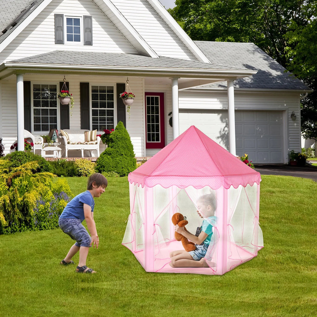 Princess Castle Tent Playhouse with Carry Case K794