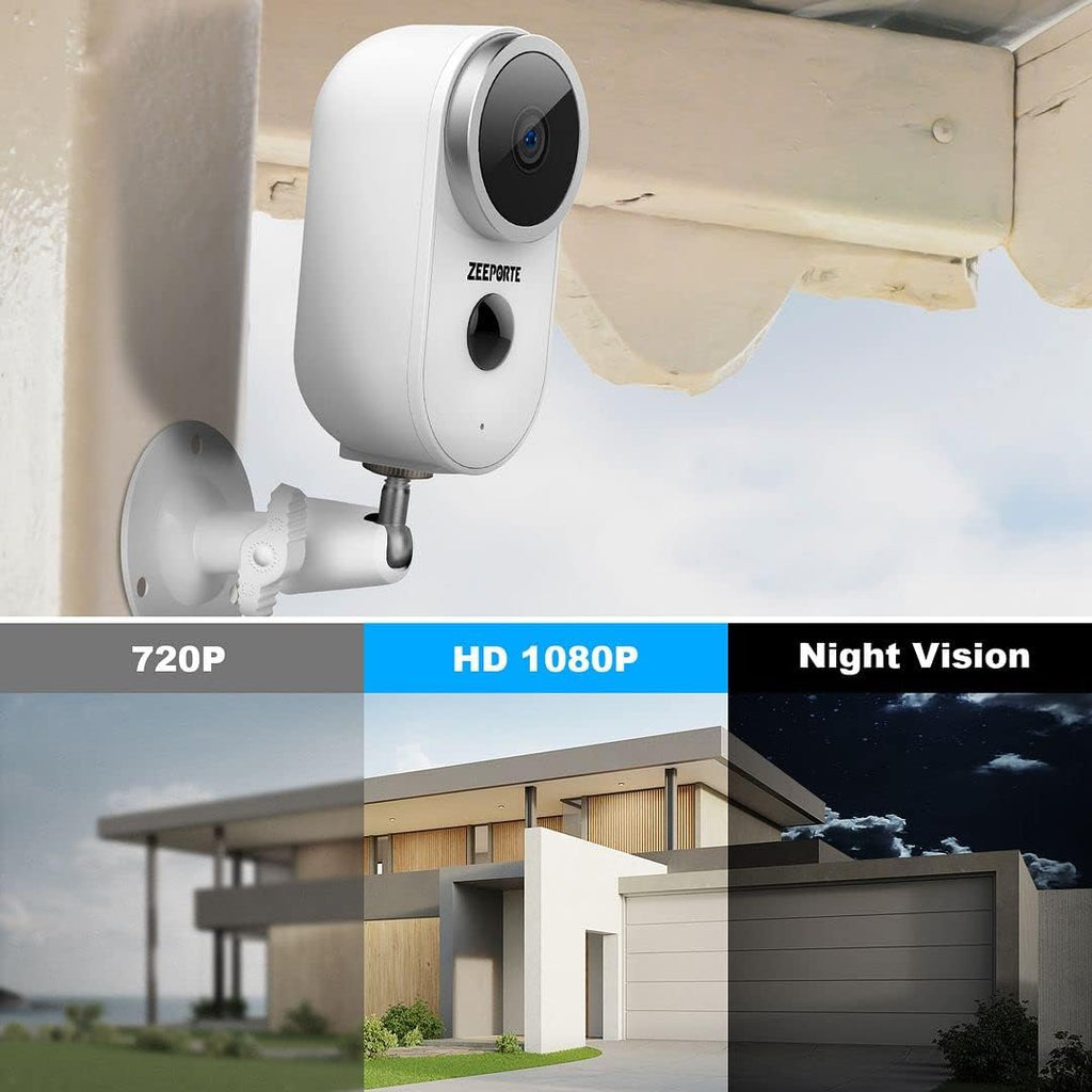 1080P HD Wireless Security Camera with Night Vision and Motion Detection C1292