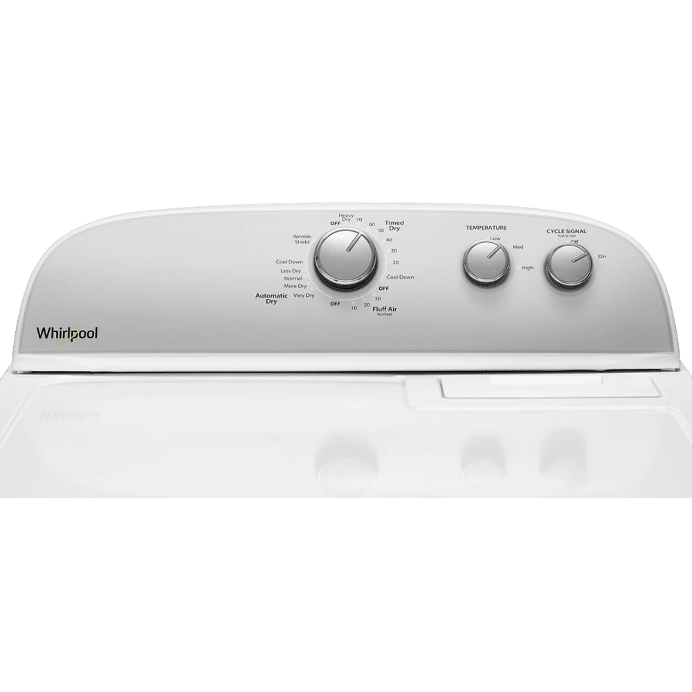 7.0 Cu ft White Top Load Gas Dryer J541712