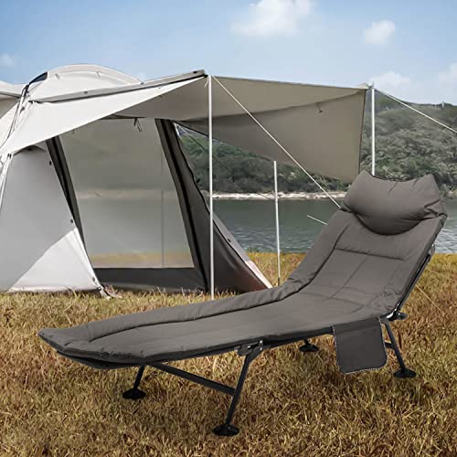 Adjustable Reclining Camping Bed with Carry Bag C884968