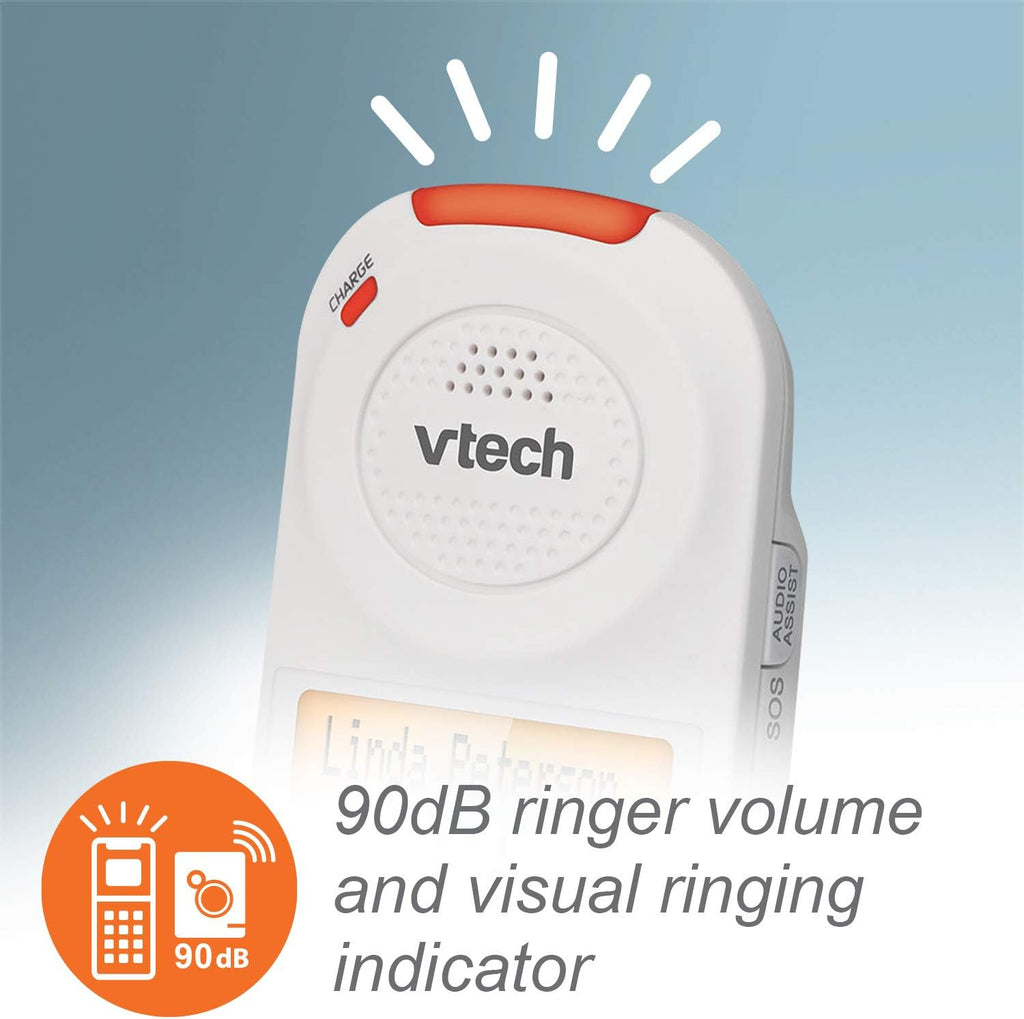 Amplified Corded/Cordless Senior Phone with Answering Machine F9069