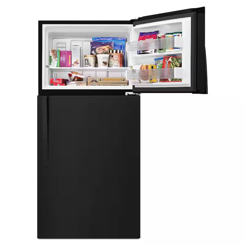 Top Freezer Refrigerator in Black Y743492