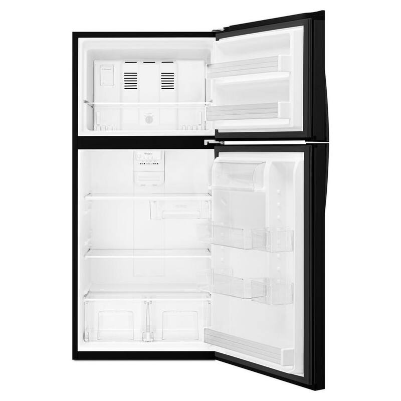 Top Freezer Refrigerator in Black Y743492