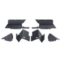 Aluminum Black Rear Inner Fender Liners for Jeep Gladiator JT L921818