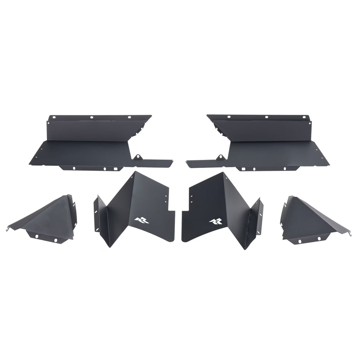 Aluminum Black Rear Inner Fender Liners for Jeep Gladiator JT L921818