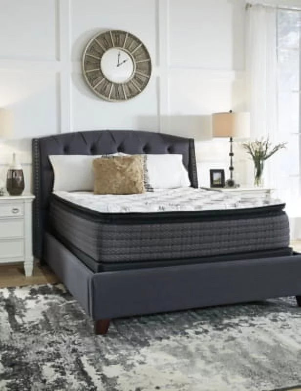 Queen Size Gel Foam Hybrid Pillowtop Mattress Y6893
