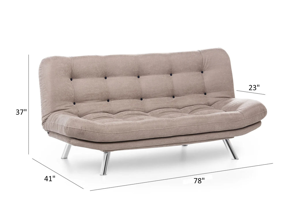Armless Futon Sofa Sleeper Sofa M27006