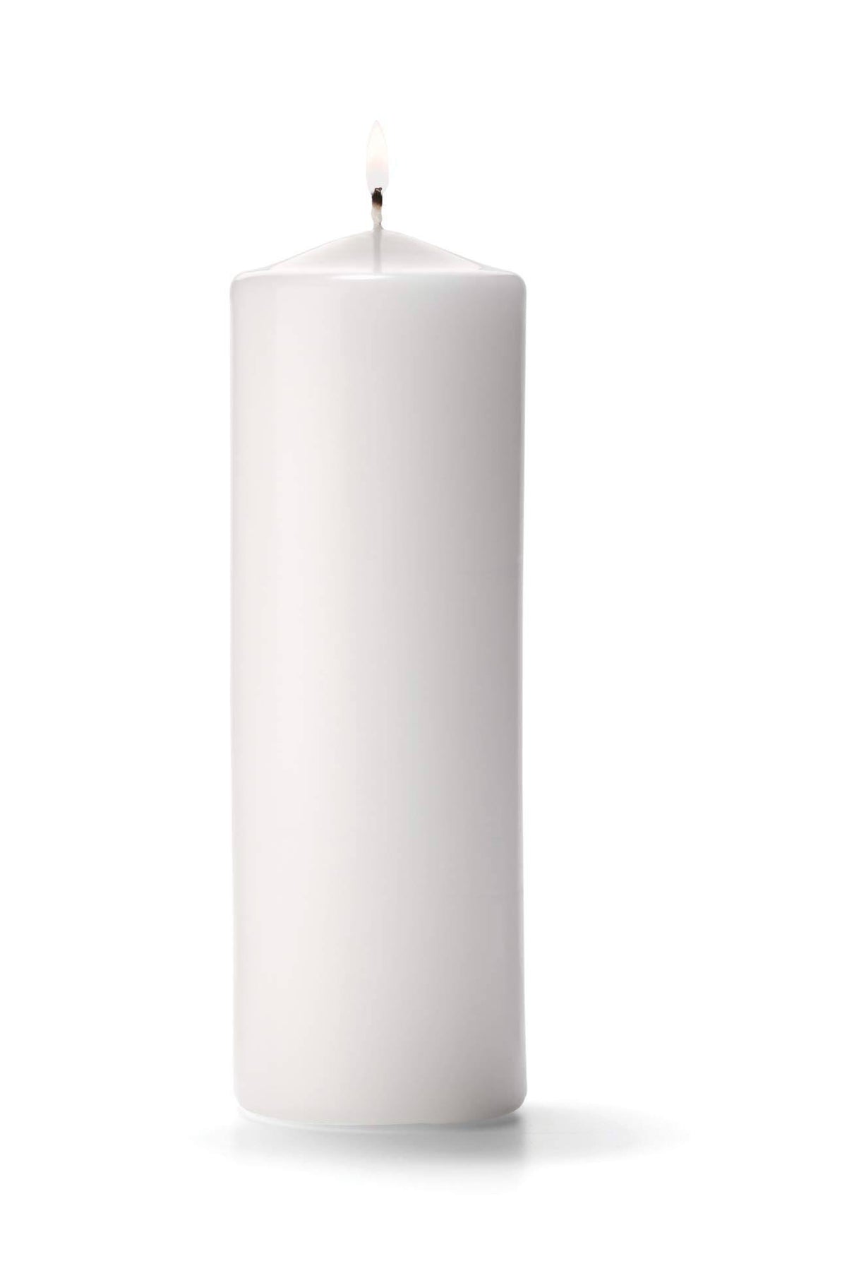 White Pillar Candle I179418