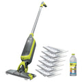 Cordless Hard Floor Vacuum Mop with Disposable Pads B193