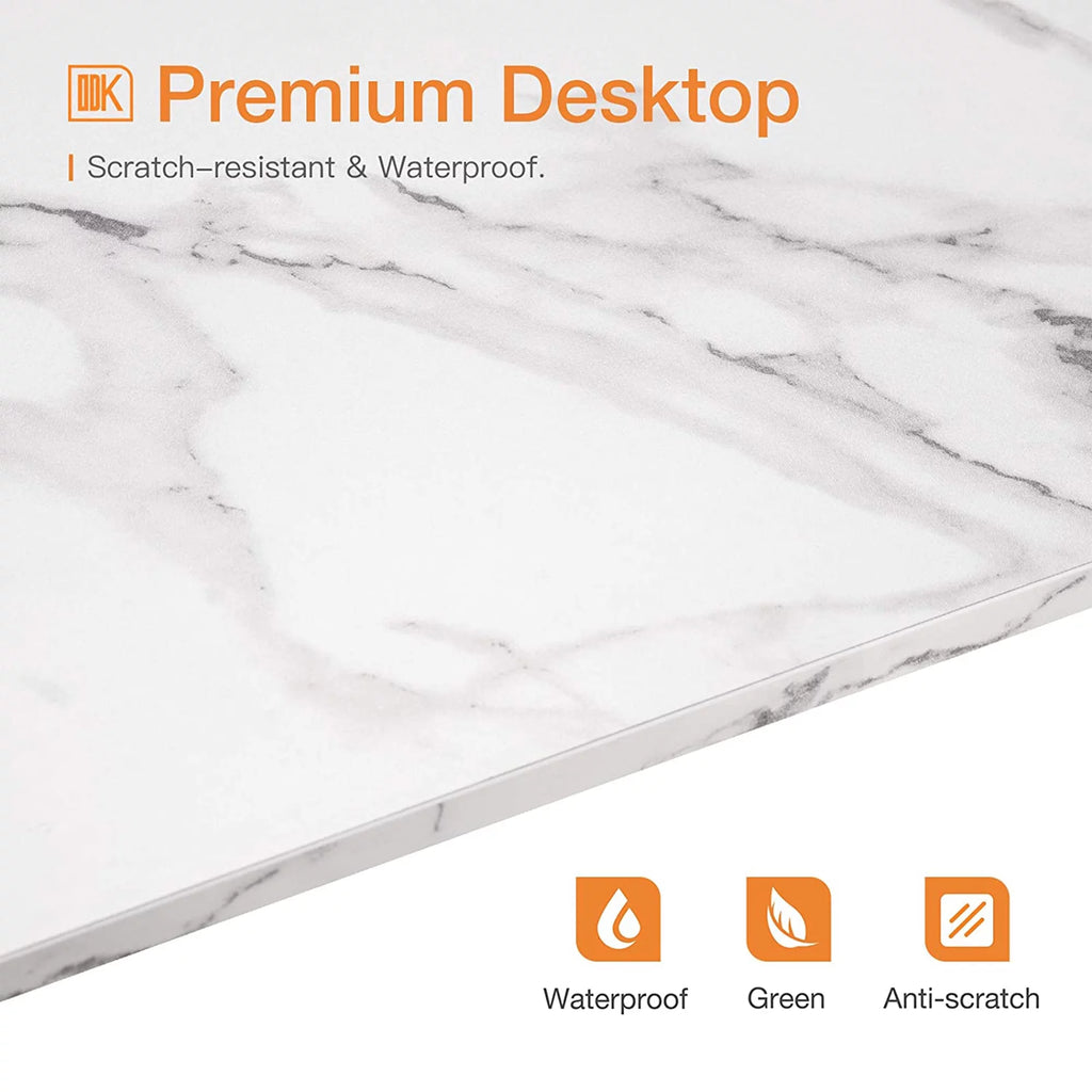 Modern Triangle Corner Computer Desk with Keyboard Tray A991