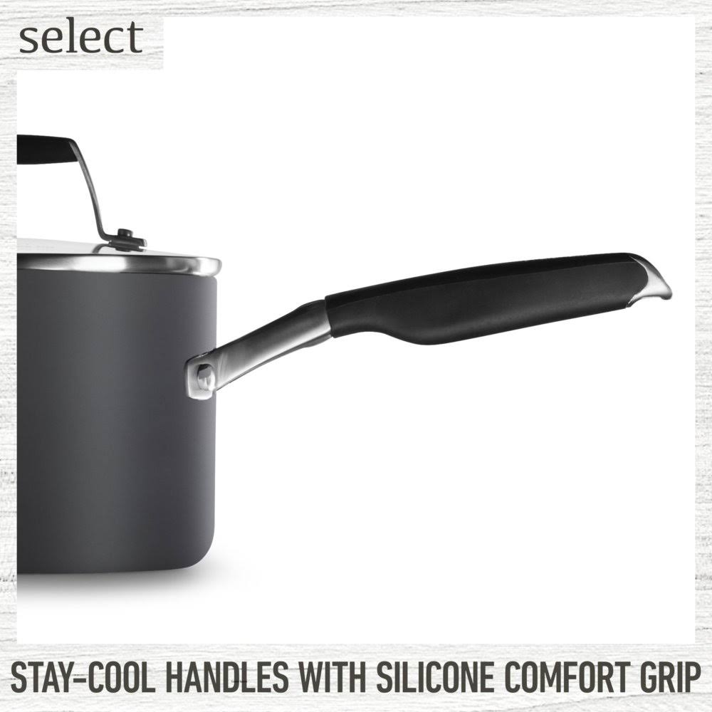 8-Piece Hard Anodized Nonstick Cookware Set E332