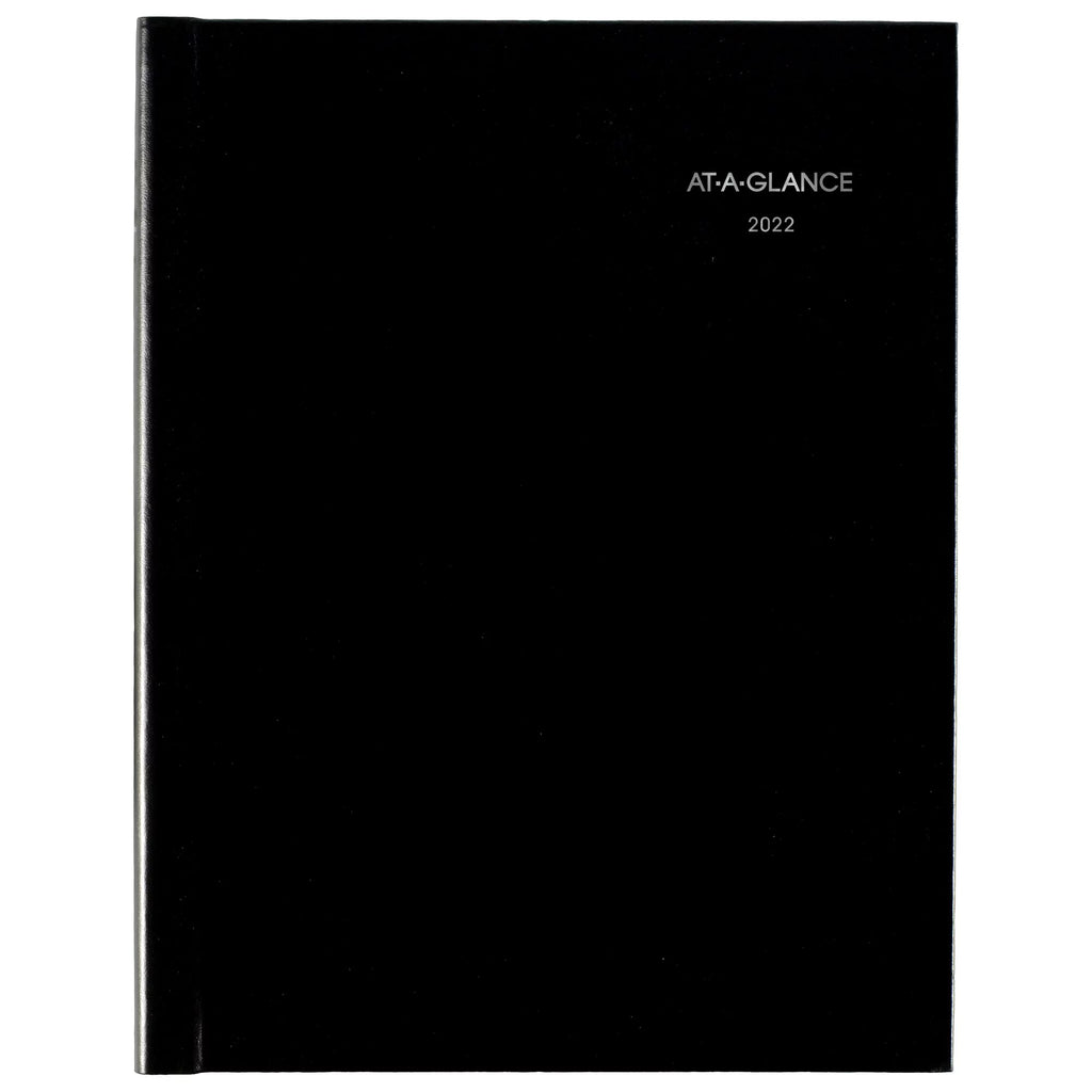 Hardcover Black Large Weekly Appointment Book Planner A76231