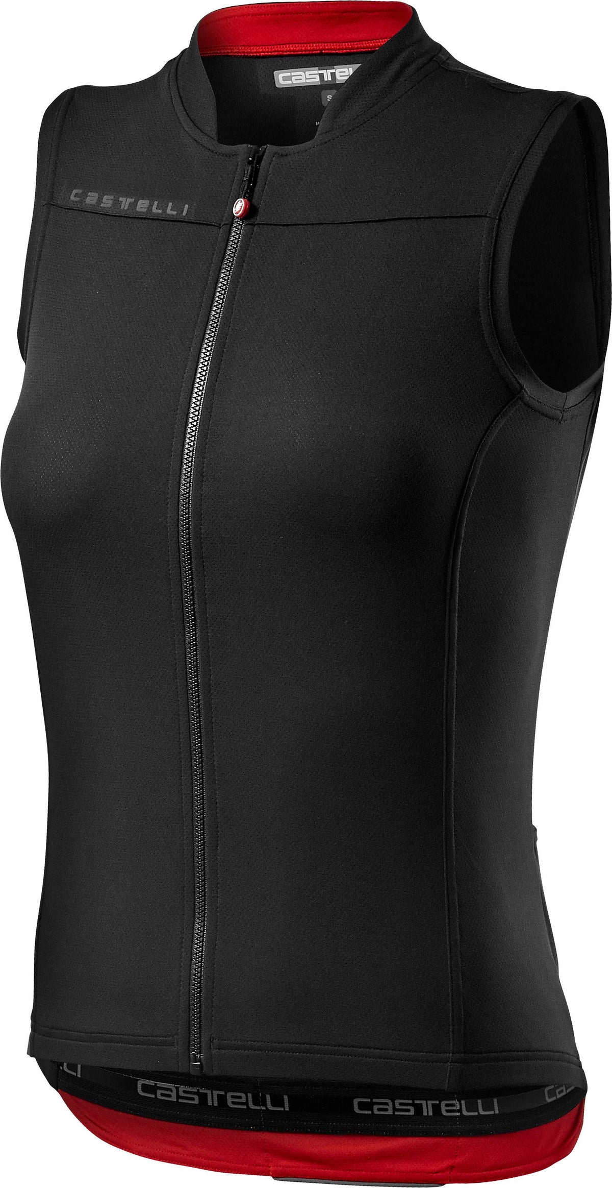 Light Black Sleeveless Jersey W398991