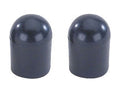 Two Black Rubber Sissy Bar Cups L6187