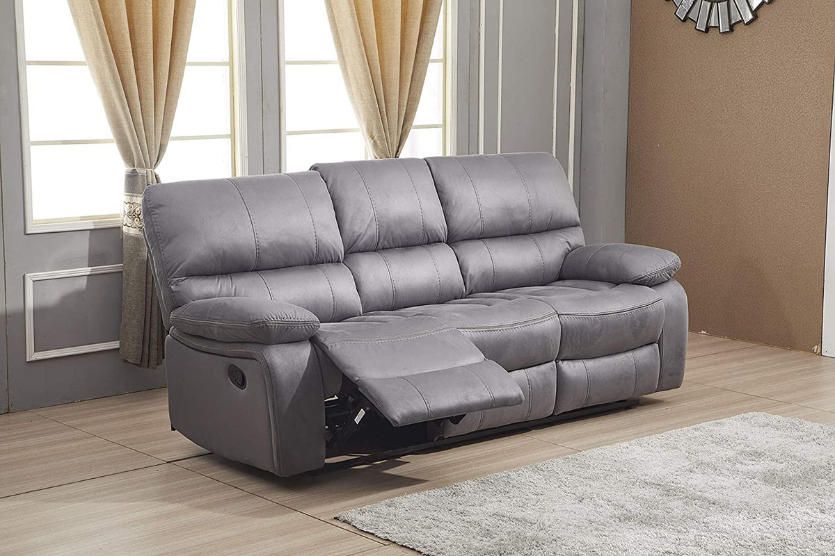 Microfiber Reclining Sofa and Loveseat M333815