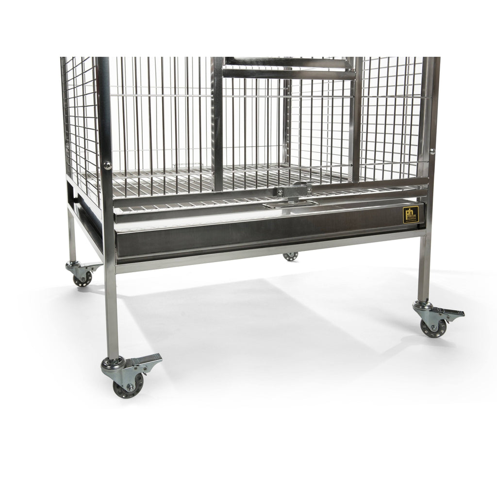 Stainless Steel Playtop Bird Cage W447