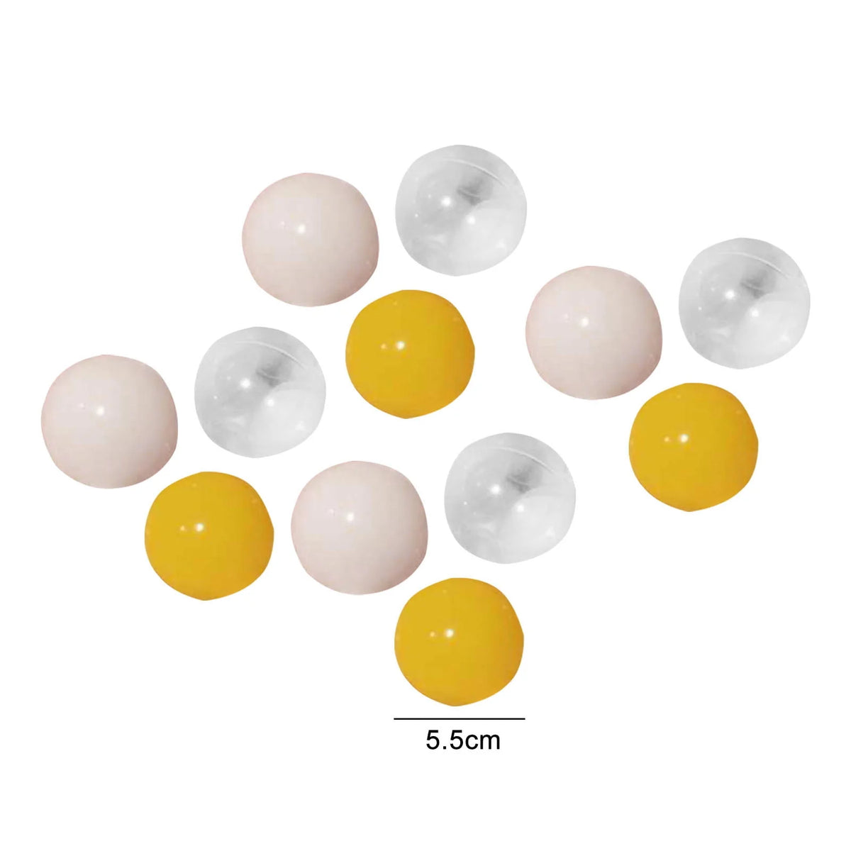 100 Ball Pit Balls Crush Proof Plastic Toy Balls W26488