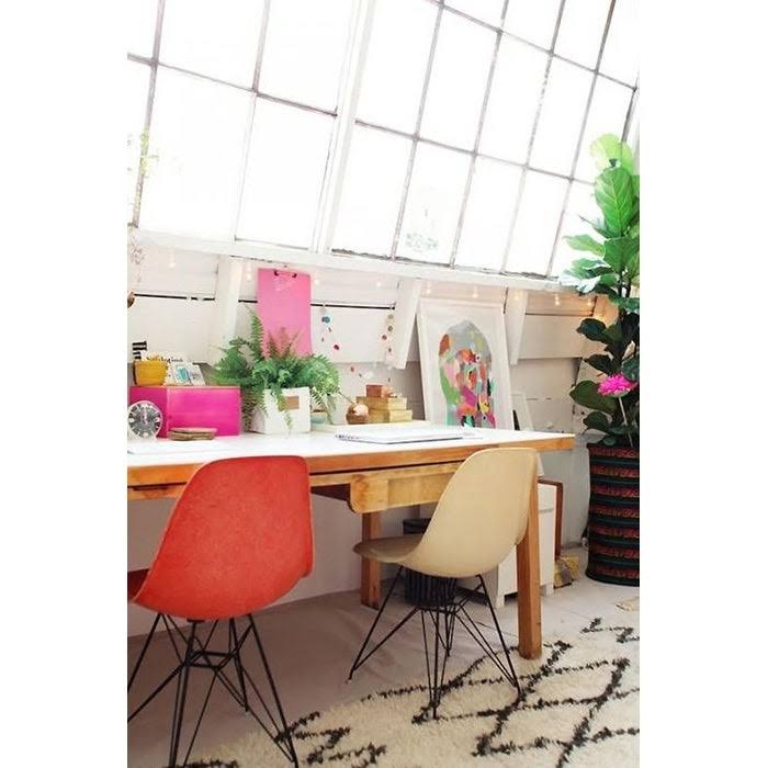 Teal Molded Plastic Dining Chairs with Black Wire Legs J996032