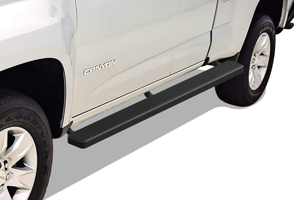 Black Powder Coated Stainless Steel Running Boards Nerf Bars Side Steps Step Rails S9843