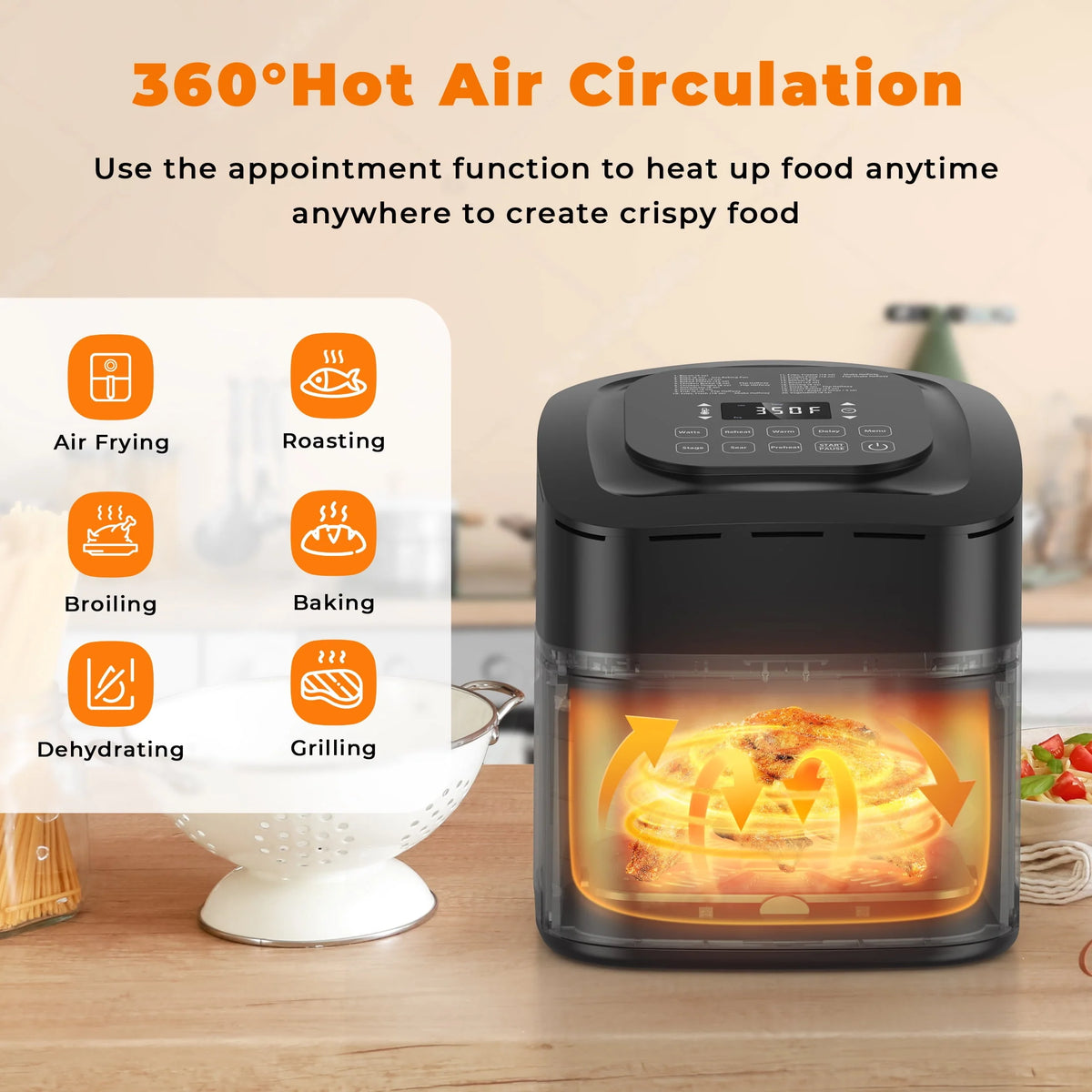 8 Quart Air Fryer N4912