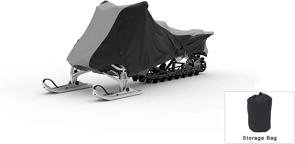 Snowmobile Cover with Built-in Securing Straps and Storage Bag O573322