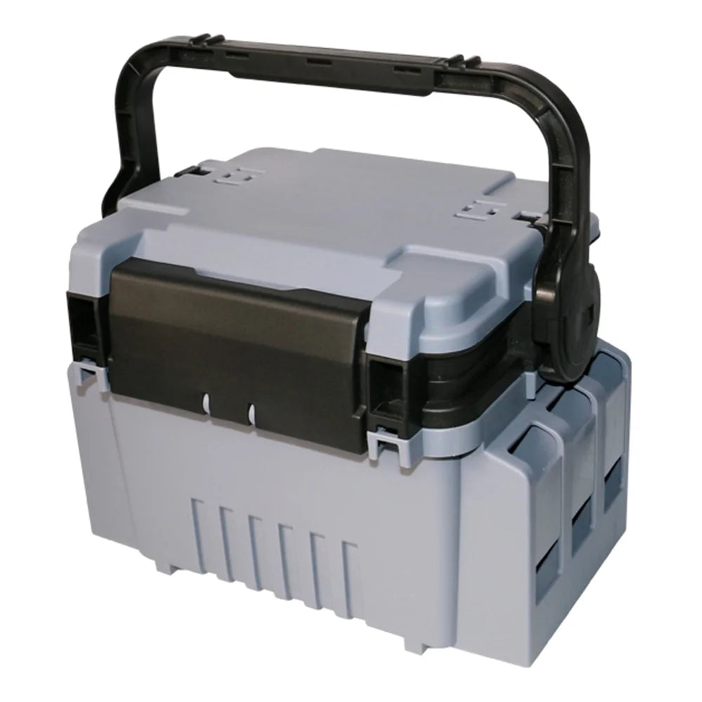 Fishing Box Travel Case with Bottle Holder and Rod Stands Tubes H515