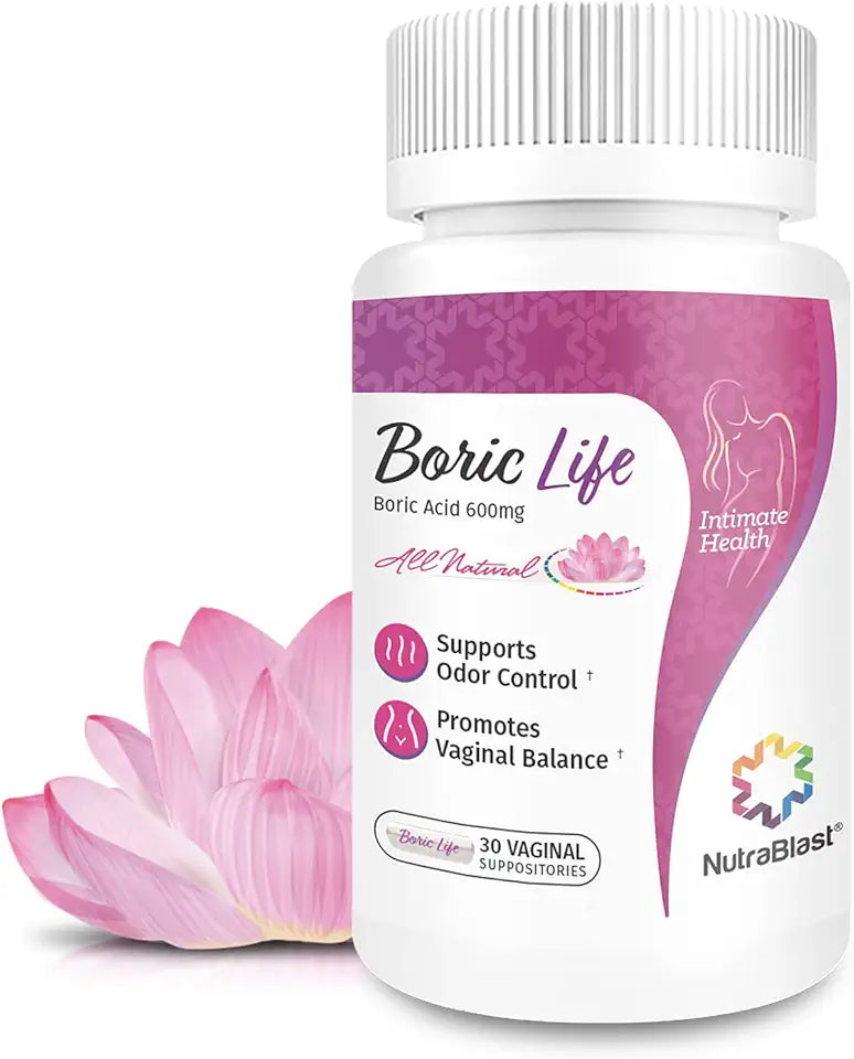Boric Acid Vaginal Suppositories 30 Count A793288