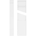 Smooth PVC Pilaster Pair Y9984