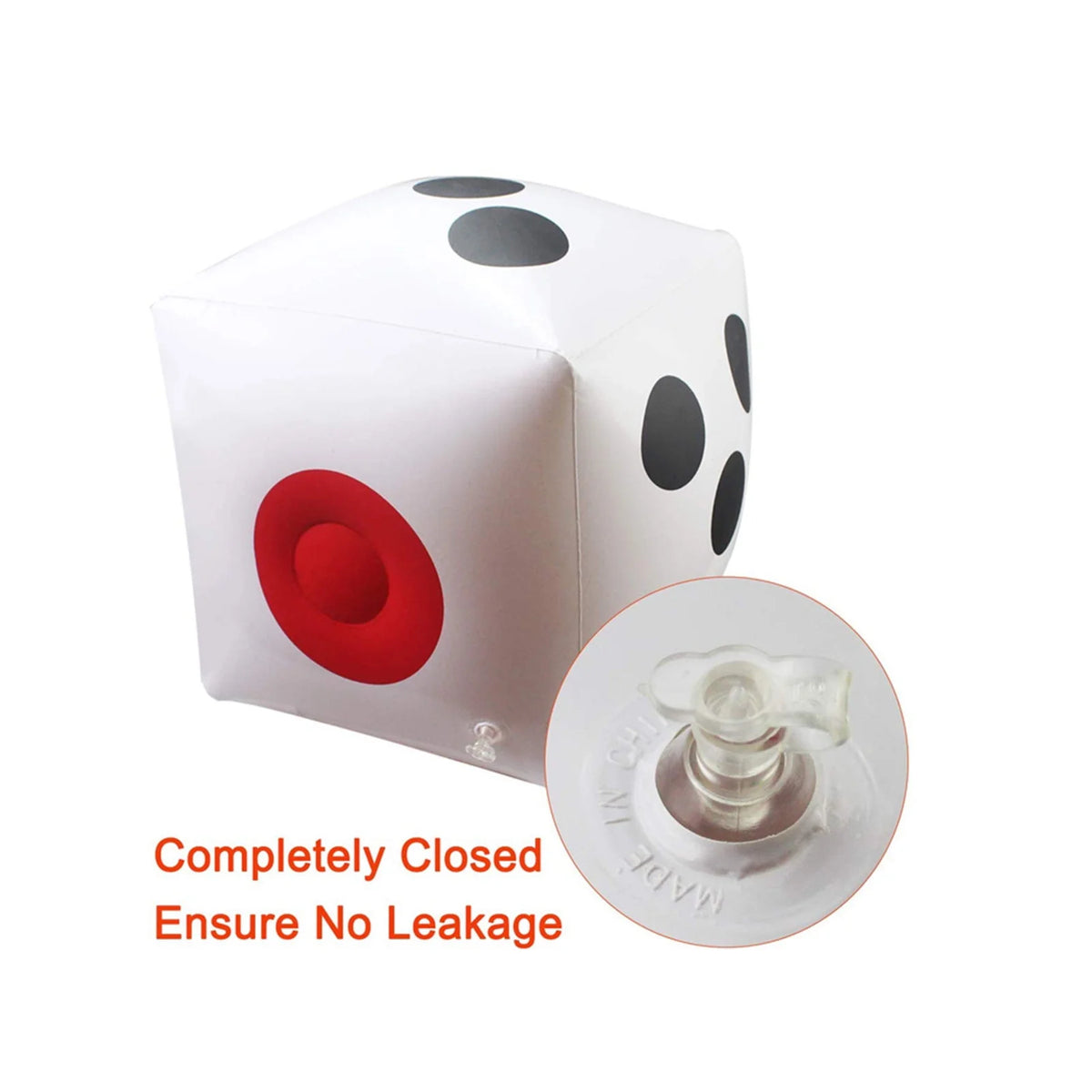 2pc 13 Inch Outdoor Giant Inflatable Dice Set U959245