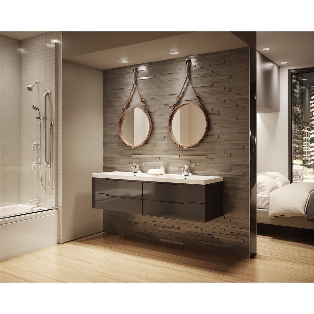 Satin Nickel Tub and Shower Trim Package H36066