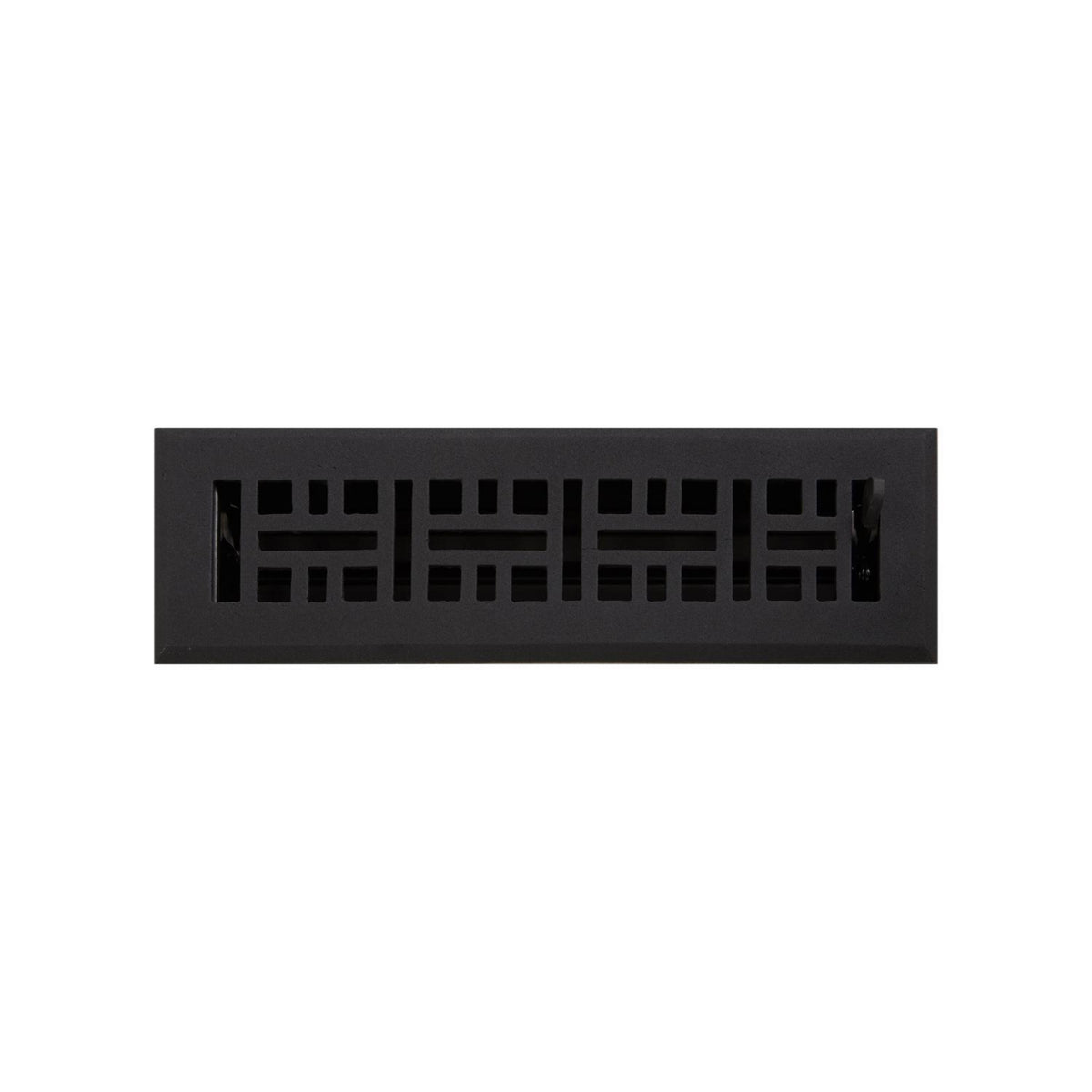 Black Powder Cast Iron Wall Register I71471