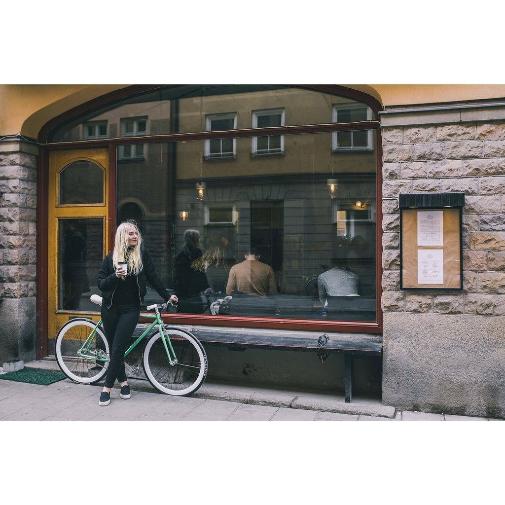 Celeste Green Ghost White 50cm Bike Q9514