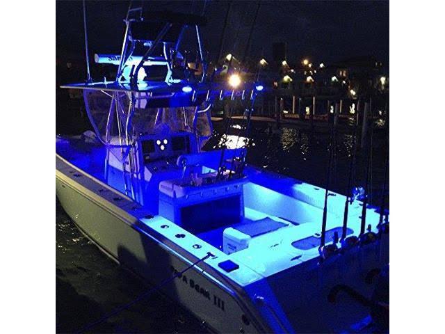 White/Blue LED Flood Light S77733