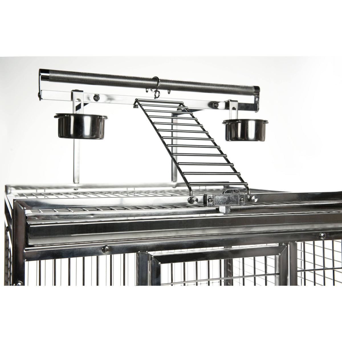 Stainless Steel Playtop Bird Cage W447
