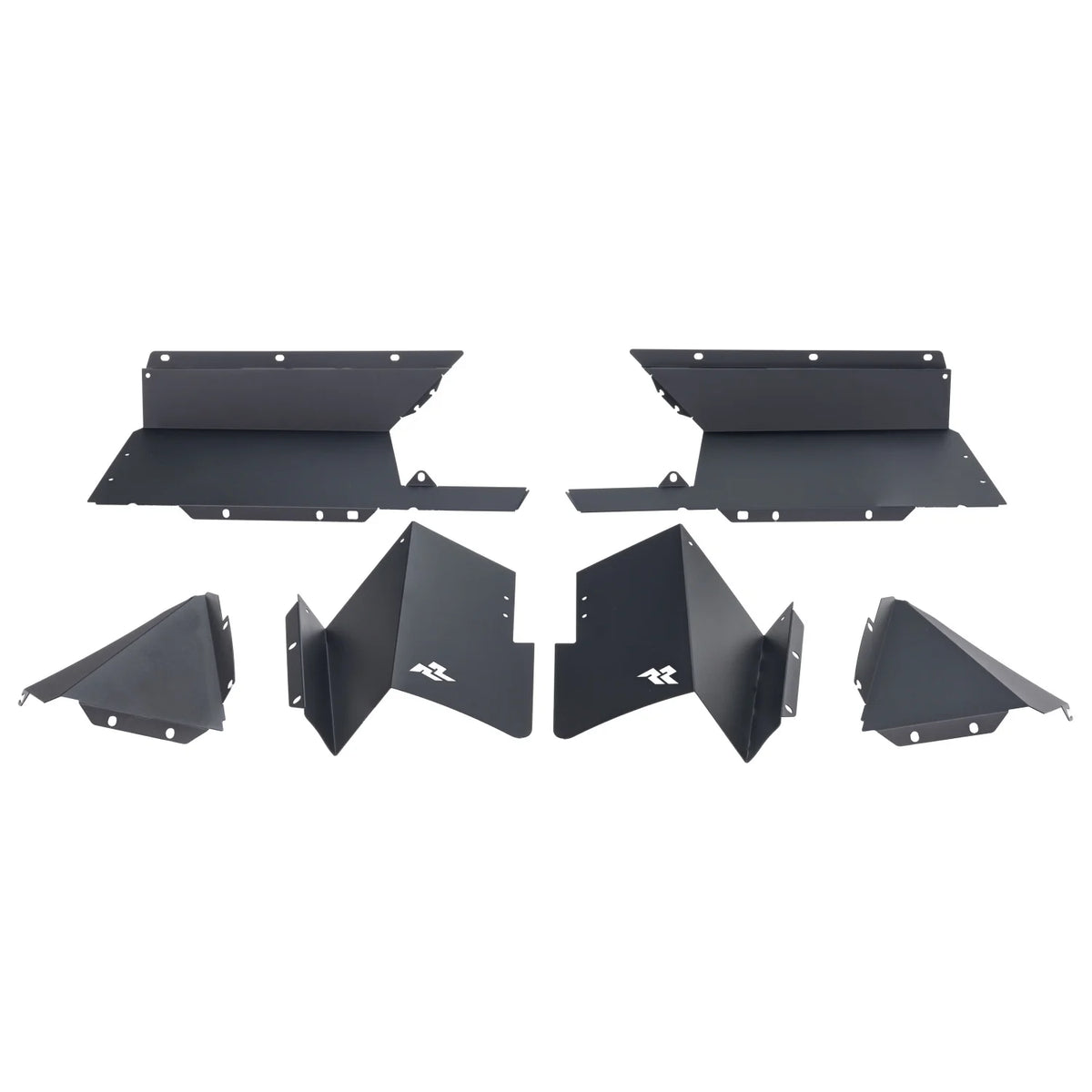 Aluminum Black Rear Inner Fender Liners for Jeep Gladiator JT L921818