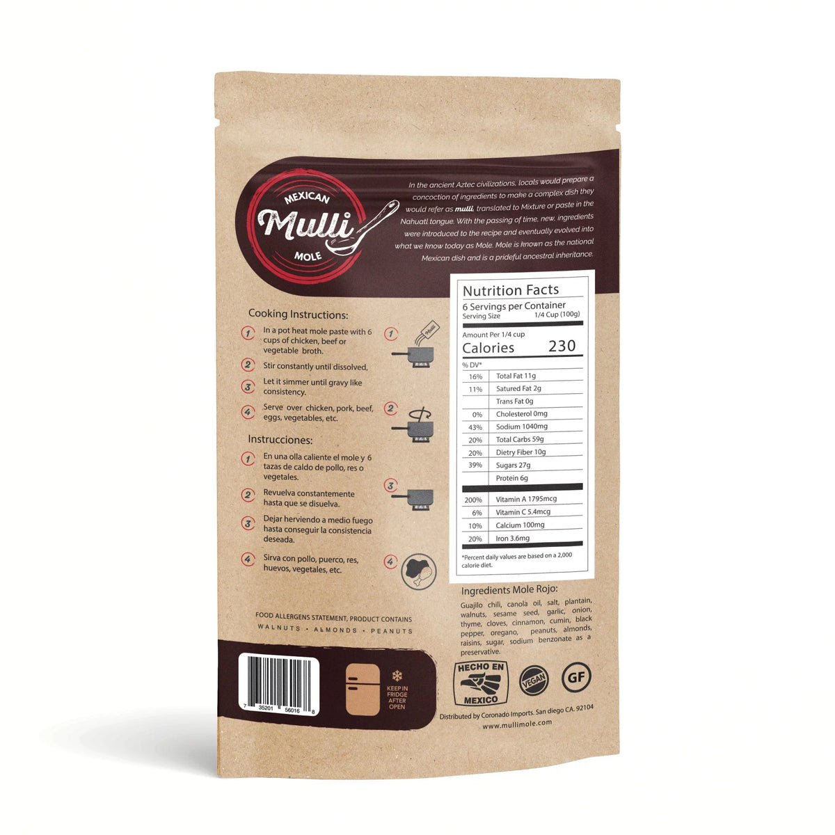 Red Mole Paste P76773