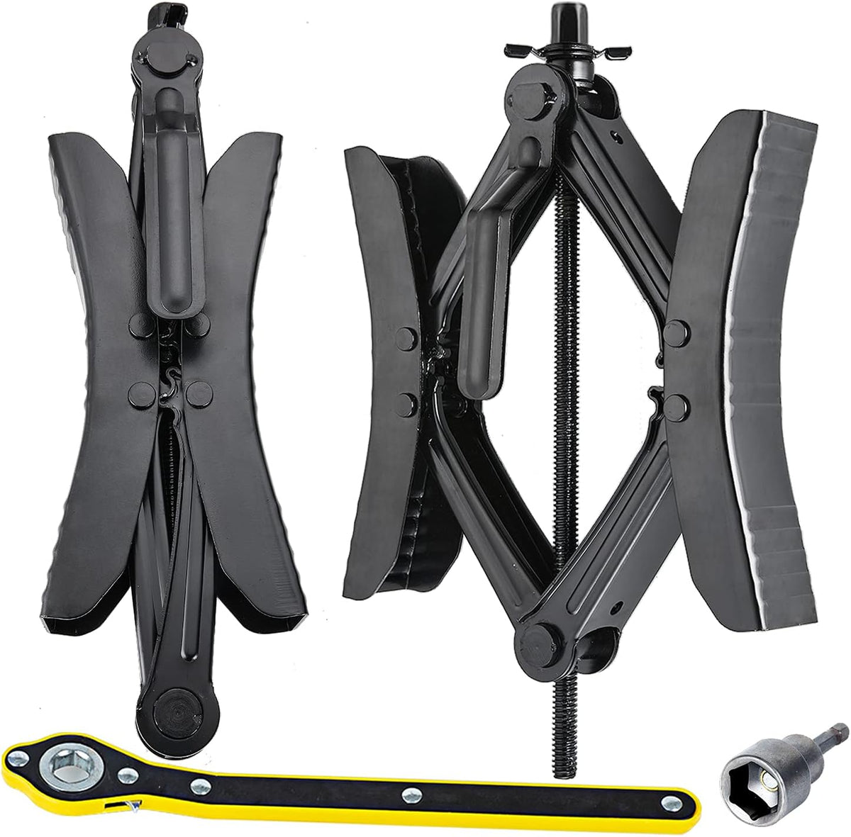 Camper Wheel Chock X Shaped RV Chocks Stabilizer Tire Wheel Chock Pair Z750