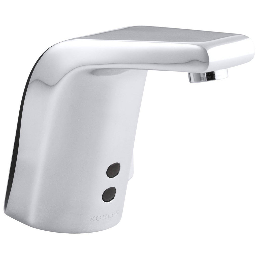 Polished Chrome Touchless Deck Mount Faucet with Mixer T13898