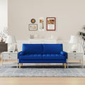 Blue Velvet 3 Seat Sofa U5799