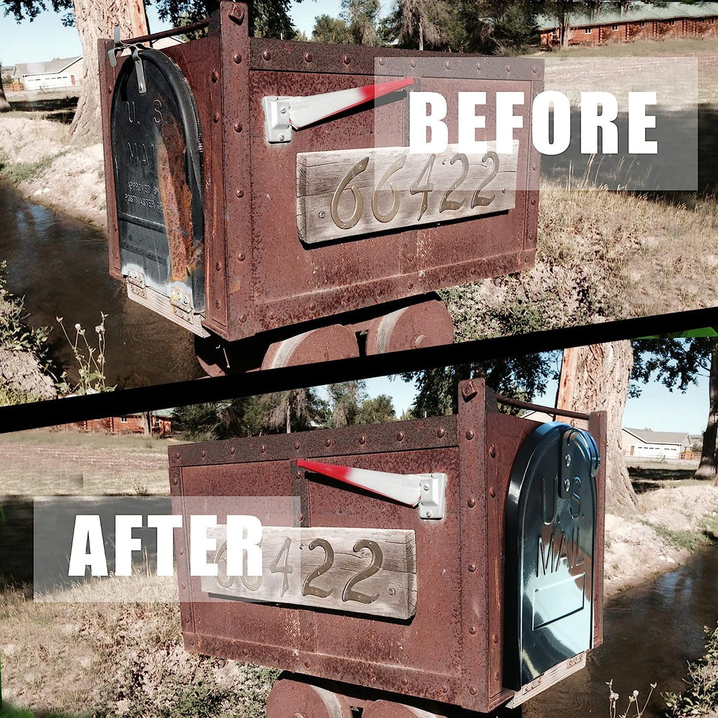 Aluminum Mailbox Door with Magnet Closure U324
