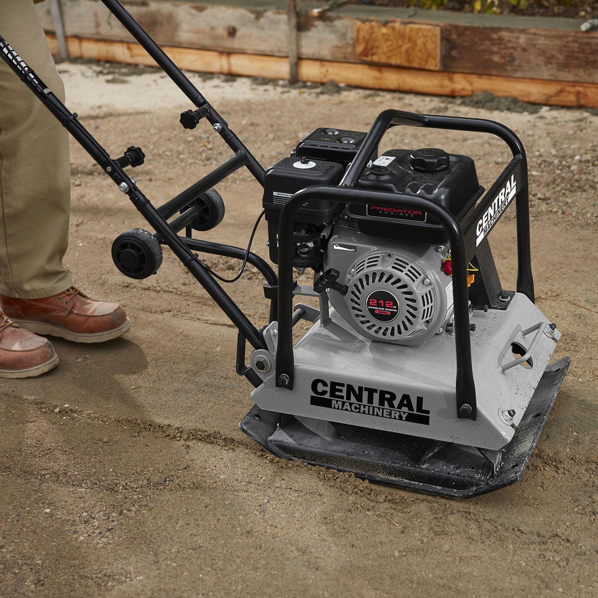 7 HP Plate Compactor with Wheel Kit M304554