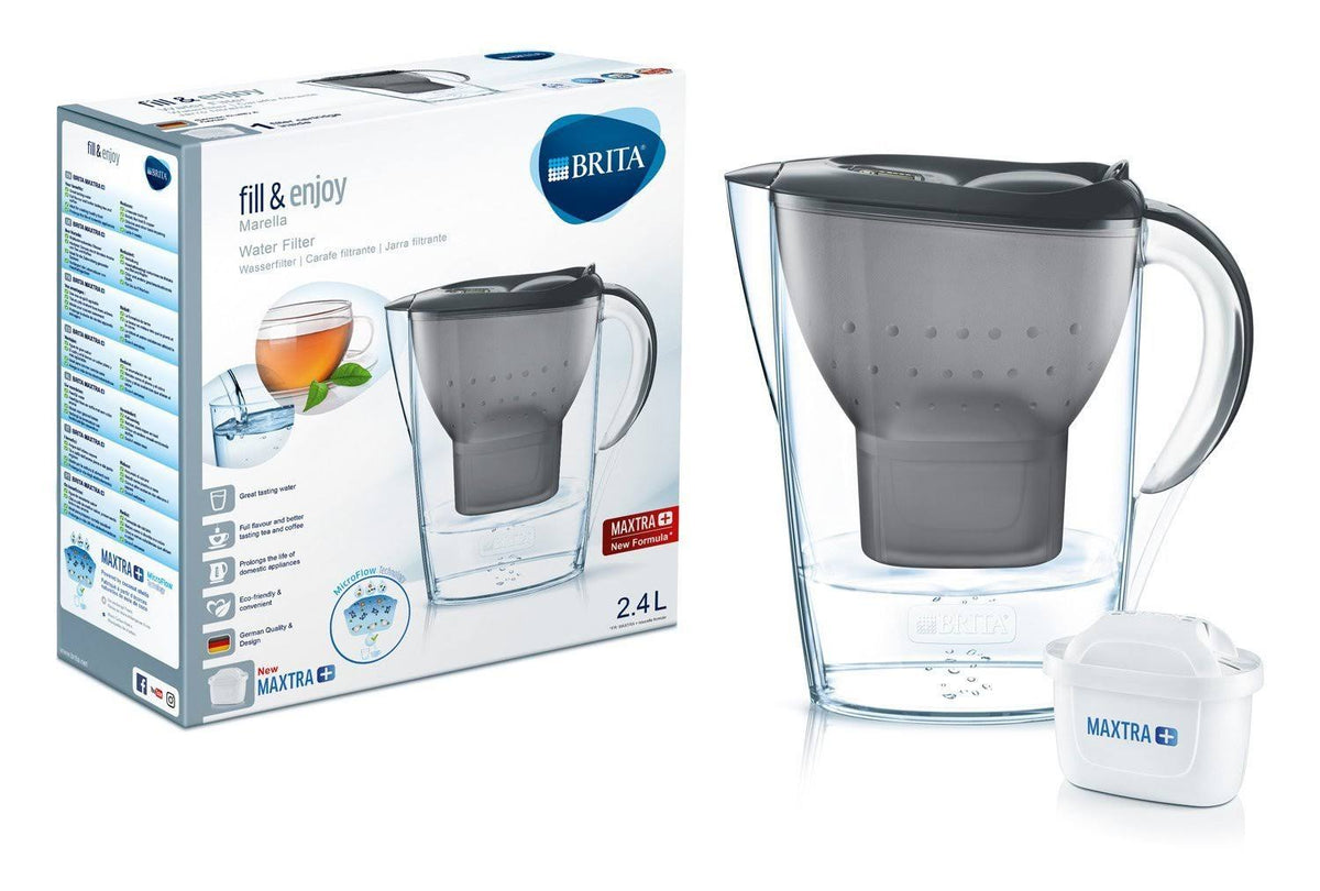 Graphite Water Filter Jug and Cartridges Starter Pack D8415